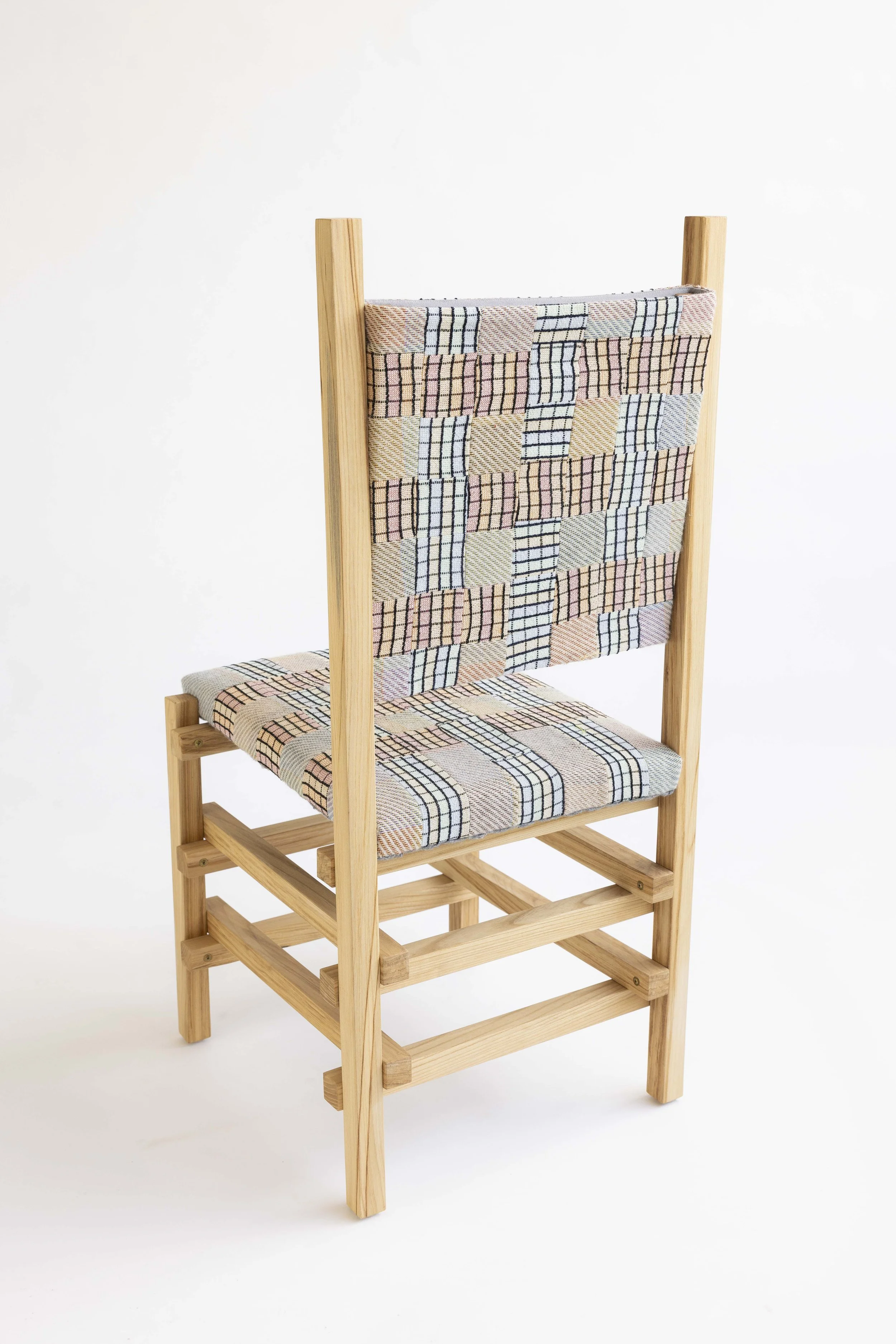 Patchwork Ladderback Chair — The Weaving Mill